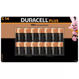 Duracell Plus Power 9V, C, AA & AAA Long Lasting Power Alkaline Batteries