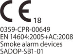Fire Angel Smoke Optical Alarm White With 1 Year Sealed For Life Battery SB1-R