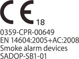 Fire Angel Smoke Optical Alarm White With 1 Year Sealed For Life Battery SB1-R