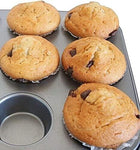2 x 6 Cup Non Stick Cake Deep Bun Muffin Pie Yorkshire Pudding Baking Tray