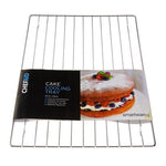 Oblong Cake Cooling Rack Chrome Non Stick Cookie Pastry Bakeware Kitchen Cupcake