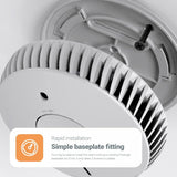 Fire Angel Alert Multi Sensors Light Smoke Detectors Alarm 10 Year  Life Battery