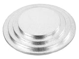 Tala Silver Round Cake Drum Board Strong Quality 12mm Thick 8inch - 14inch