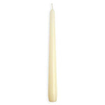 Bolsius NonDrip Tapered Dinner Candles House Restaurant 7Hr Burn White/Ivory/Red