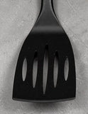 Non Stick Turner Spatula Fish Slice Flipper Kitchen Nylon Cooking Utensil Black