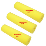 SupaDec DIY Decorating Paint Foam Roller Refills 9"/ 225mm Pack of 3