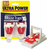 The Big Cheese Ultra Power Mouse Traps Catch Baited Quick Set Twin Pack