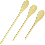 3 PCs wooden spoon set cooking Baking Mixing Wood Spoons Spatula Kitchen