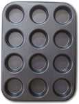 6 And 12 Cup Non Stick Cake Deep Bun Muffin Pie Yorkshire Pudding Baking Tray