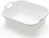 Addis Washing Up Bowl With 2 Handles Large Rectangular Dish Plastic 10L