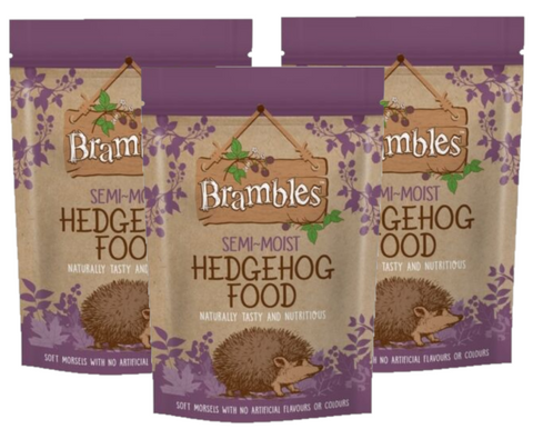 Brambles New Semi Moist Hedgehog Food Feed Tasty 850g Pack of 1 - 3