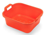 Addis Washing Up Dish Washing Bowl Large Rectangular Plastic With Handles 10L