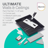 Harris Seriously Good Wall & Ceiling Paint Pad Set For Emulsions Walls&Ceilings