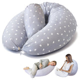Pregnancy Pillow Back Neck Nursing Support Orthopedic Maternity Gift Cushion 2pc