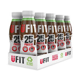 UFIT Protein Shake Chocolate/Strawberry/Caramel No Added Sugar Pack of 12x310ml