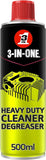 3-IN-ONE Heavy Duty Cleaner Degreaser Foaming Action Multipurpose Spray 500ml