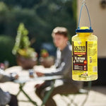 Zero In Ultra Power Outdoor Fly Trap XL With Bait Ready To Use Re Usable Trap