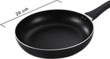 All Sizes Frying Round Aluminum Non Stick Pot Fry Flat Pan Oven Home Kitchen