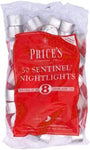 Price's Candles Sentinel Nightlights Tealight Candles 8 Hours Burn Pack 6,50,100