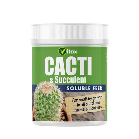 Vitax Cacti & Succulent House Plant Feed Healthy Growth Soluble Fertiliser 200g