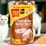 Big Cheese Cat & Dog Scatter Granules Repellant Humane Deterrent For Garden 750g