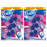 Bloo Power Colour Active Rim Blocks Fresh Flowers Blue Water 3 Pack x 2/4/6 