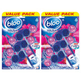 Bloo Power Colour Active Rim Blocks Fresh Flowers Blue Water 3 Pack x 2/4/6 
