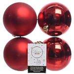 Kaemingk 4pcs Christmas Decor Baubles Tree Xmas Balls Party Wedding Ornament