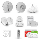 Fire Angel Alert Multi Sensors Light Smoke Detectors Alarm 10 Year  Life Battery