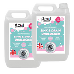 Flow Industrial Heavy Duty Sink & Drain Unblocker Cleaning Liquid Clog Remover