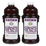 Kedem 100% Pure Grape Juice Freshly Squeezed, Rich Flavour, No Sugar 1.89L