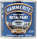 Hammerite Metal Paint Smooth Hammered Satin Direct To Rust All Colours 250ml