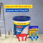 Wall Repair Putty Kit with Sandpaper Gloves Knife&Mixed Filler For Holes Cracks