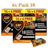 Zip Fast & Clean Wrapped Firelighters Long Burning BBQ & KasaBona Safety Matches