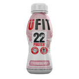 UFIT Protein Shake Chocolate/Strawberry/Caramel No Added Sugar Pack of 12x310ml