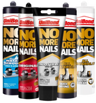 UniBond No More Nails Original, Waterproof, Invisible & All Materials