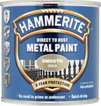 Hammerite Metal Paint Smooth Hammered Satin Direct To Rust All Colours 250ml