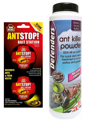 Fly Insect Killer Powder & Trap Station Strong Pest Bug Ant Kills Indoor Outdoor