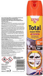 Zero In Total Insect Ants Wasp Flies Mosquito Killer Aerosol Spray 300ml