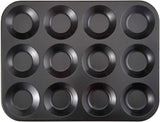 Prochef Teflon Non-Stick Premium Coated Mini Cup Muffin Bun Cup Cakes Tray Pan