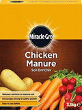 Miracle Gro Chicken Manure Soil Enricher Easy To Use Plant Food 3.5kg