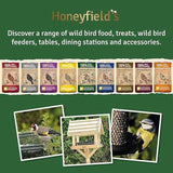 Honeyfield's Suet Block Fruity Flavour High Energy Wild Bird Food Pack 4 1.2kg