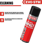 Evo Stick High Strength Impact Spray Contact Adhesive Multi Purpose Glue 500ml