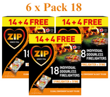 ZIP Fast & Clean Wrapped Firelighters for Open Fires BBQs Stoves Chimineas 