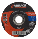 Abracs Phoenix High Quality Flat Metal Cutting Disc, Grinder Disc For Steel