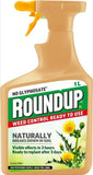 Roundup 100% Natural Weed Control No Glyphosate Ready To Use 1L - 3L