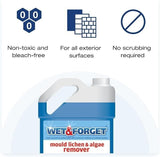 Wet & Forget Mould Lichen And Algae Remover Outdoor Cleaning Solution 2 Litre