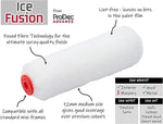 ProDec Paint Roller Refill Sleeves Ice Fusion 4" Painting Decorating Pack 2