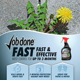 Job Done Concentrated Path And Drive Weedkiller Ready To Use Flexi Spray 1L - 3L