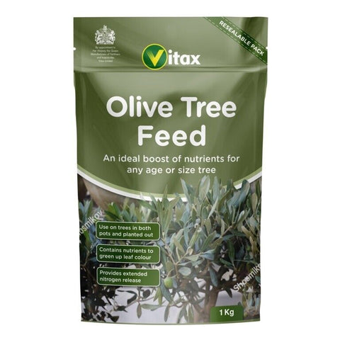 Vitax Olive Tree Feed Food Fertiliser For Any Size Tree Boosts fruiting 0.9kg